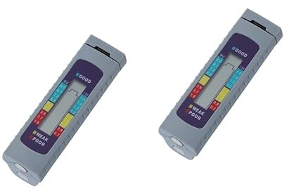 UKCOCO 2 Piezas Comprobador De Capacidad De La Batería Comprobador