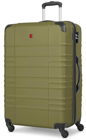 WENGER Check-in Koffer für Damen und Herren | großer XL Trolley | 51 x 30 x 75 cm aus hochwertigem, stoßfestem ABS Material | Erweiterbar & Teleskopgriff| Amplar Evo Serie