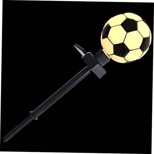 TOBBOMEY Lampada Da Giardino Solare Forma Pallone Da Calcio Luce Decorativa Per Esterni e Sentiero Alimentata Solare Facile Installazione