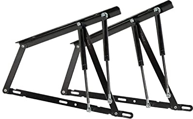 2 Bisagras Doble Pistón, Canapé 180cm, especial colchones pesados | Cuens