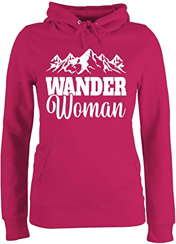 Shirtracer - Pullover Damen Hoodie Frauen - Wander Woman
