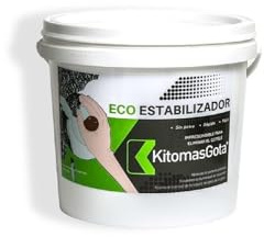 Kitomasgota Ecoestabilizador Quitar Gotele, Producto al Agua, 100% Eco, Reblandece Pintura Plástica 5kg y 15kg (15 kg)