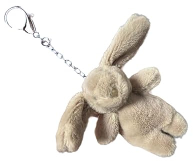Kobeleen Niedlicher Cartoon-Hase-Schlüsselanhänger, Damen-Tasche, Geldbörse, Anhänger, lustiger und einzigartiger Anhänger für Handytaschen und Schlüssel