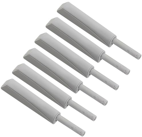 4/6 Pezzi Chiusure Magnetiche a Pressione, Chiusura Magnetica per Porta con Viti di Installazione, Chiusura Magnetico per Cassetti dell'Armadio della Cucina