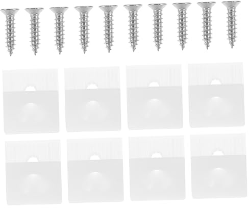 Angoily 1satz Drywall Reparatur Clips Mit Selbstschneidenden Schrauben Für Montage Winkelregalen Inklusive Kunststoffwinkel Und Rostfreien Schrauben