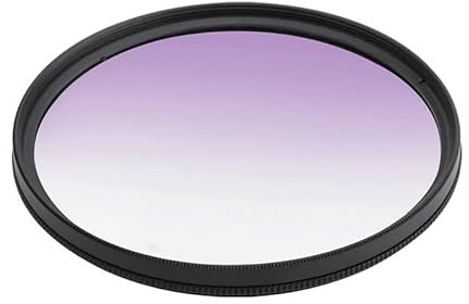 TUOYDJA Filtro UV, Filtro de Efecto Filtro de Lente de Color Degradado Gradual Circular de 30, 37, 40,5, 43, 46, 49, 52, 55, 58, 62, 67, 72, 77 y 82 mm for cámara.(30mm,Grad Purple)