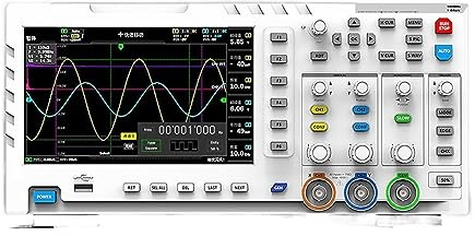 Osciloscopio Digital 1014D 2 en 1 generador de señal de entrada de doble canal 100MHz * 2 ancho de banda analógico 1GSa/s frecuencia de muestreo,De larga duración(P4100 Probe)