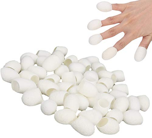 Sustvita Blackhead Remocalización de lombriz de seda 50pcs para limpieza facial de poro profundo y suaves bolas de gusano de seda exfoliantes para rejuvenecer la piel