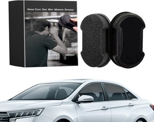Éponge de nettoyage pour vitres de voiture – Outil de nettoyage anti-regards | Éponge de nettoyage de vitres latérales de voiture | Pour propriétaire de voiture, appartement, salle de bain, magasin