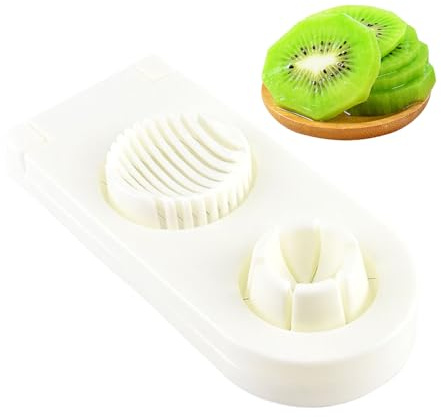Affettatrice Uova Per Uova Cotte - Affettatrice Uova Con Filo In Acciaio Inossidabile - Utensili da Cucina 2 in 1 per Famiglia Colazione Ristorante Appartamento | Morbido Cibo Insalata Fragola