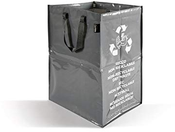 CONTENITORE coll. Ricicla - cm. 30x38xh.55-1 pezzo - SECCO NON RICICLABILE