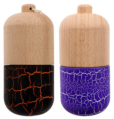 BESPORTBLE 2pièces Jouet Bois Kendama Jouet De Coordination Œil-Main pour Garçon Fille Lot