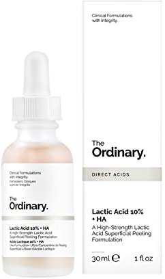 The Ordinary ORIGINAL Lactic Acid 10% + HA | 30 ml. | Gommage pour les irrégularités textuelles | Cloud.Sales Cosmetics