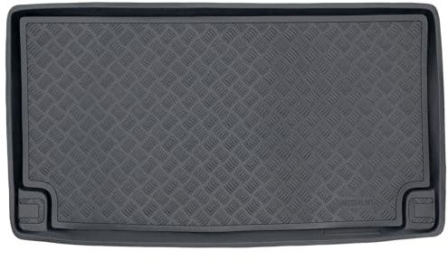 MOTOS Kofferraumwanne Kofferraummatte passt für Volkswagen T5 2003-2015 Kompletter Schutz für Ihr Auto bei Allen Wetterbedingungen mit perfekt passenden kofferraummatten