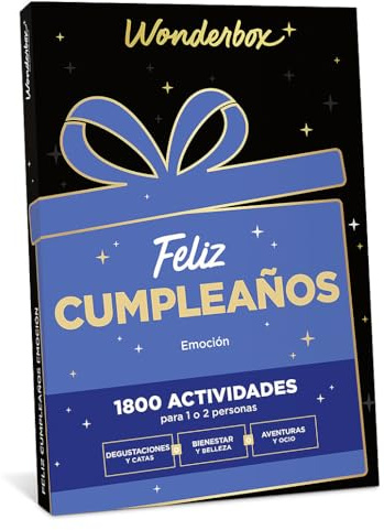 WONDERBOX - Caja regalo - ¡Feliz cumpleaños! emoción