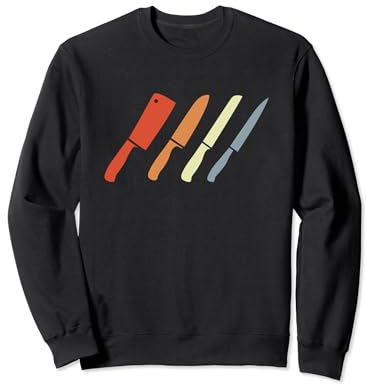 Juego de Cuchillos Vintage Carnicero Entusiasta de la Carne Sudadera