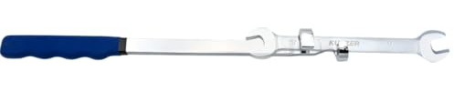 KUNZER 7SV01 Schlüsselverlängerung, Stahl 38,5 cm, Universeller Hebel | für sicheres Verlängern von Maul- und Ringschlüsseln, Maulschlüsseln, Stiftschlüsseln, Aufwand