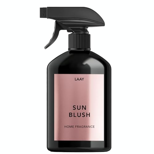 LAAY Raumspray 500ml – Sunblush – Warmer, sonniger Luxus Raumduft – Langanhaltender Lufterfrischer für Wohnzimmer & Hotel – Made in Germany