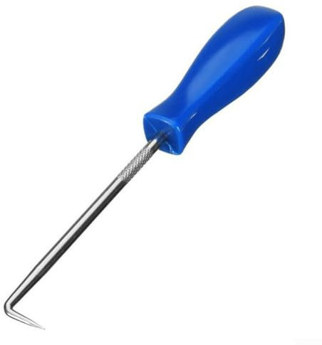O for RING Puller Remover Tool for Car Maintenance 1pc Pick & Hook Tool with Hardened Steel Shaft (90)