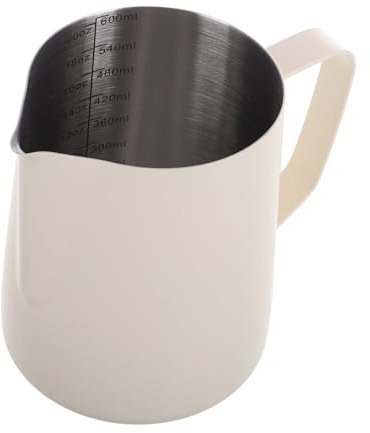 VILLCASE Bricco Per Latte in Acciaio Per Macchina Per Caffè Espresso Montalatte Per Caffè Accessori Per Tazze in Acciaio Scaldalatte