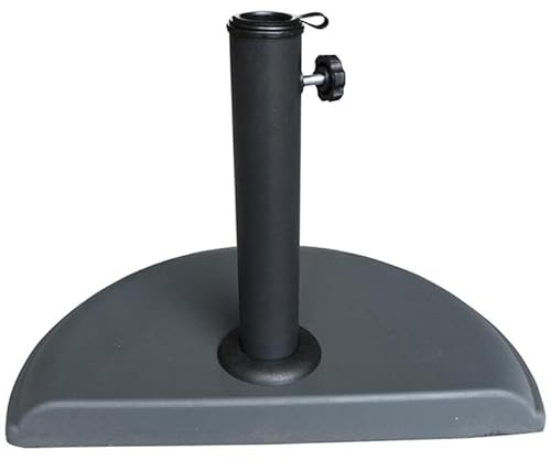 Base parasol media luna 10 kg antracita