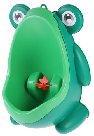 FRCOLOR Urinario De Rana De Dibujos Animados Orinal De Duradero Para Entrenamiento De Ir Al Baño Orinal Para Bebés Ranura Para Uso El Hogar y Potty Training