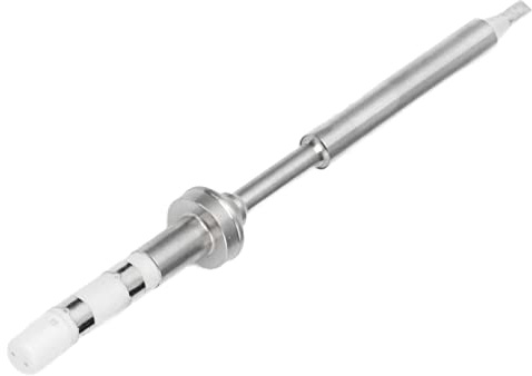 Itonash TS100 Lötspitze, TS-D24 Flachkopfersatz für Electric Lötchen Bügeleisen 70W 12-24 V, mit Reinem Kupfer-Chrom-Kopf Zur Schnellen Erwärmung und Komponentenentfernung, 105 Mm