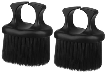 Alipis 2 Stück Entwirrungsbürste mit Ringdesign aus Nylon und Abs für Herren Bartpflege und Haarstyling für Friseursalons und Persönliche Pflege