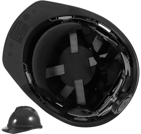 Alipis Casco di Sicurezza da Lavoro in Abs Antiurto e Ventilato Berretto Protettivo per Appaltatori ed Elettricisti Facile