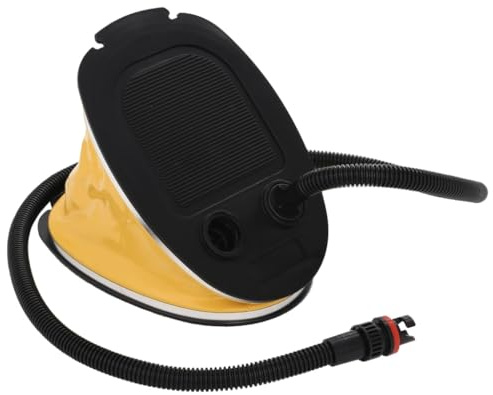 Generisch Fußpumpe 26x18 cm PP und PE Grau und Gelb,Sportartikel,Fitness,Yoga & Pilates,92726