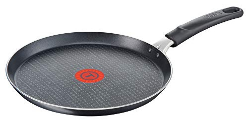 Tefal Elegance Aluminium Crepe Pan, Aluminium, Black, 45,1 x 27,9 x 5,6 cm