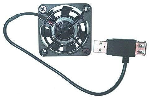 Coolerguys Single USB Fan for PlayStation, Xbox, Receivers, Roku (50mm)