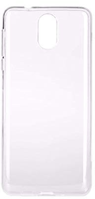 Nokia 3.1 transparent TPU back cover (case). Non-slip silicone bumper to safely protect your smartphone