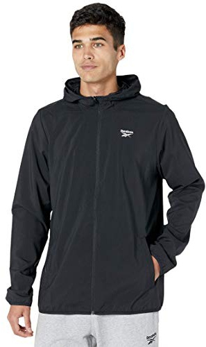 Reebok Training Essentials Woven Jacket, Black, Small