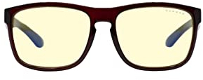 Gunnar Gaming- und Computerbrille Intercept -Merlot/Onyx - 65% Blaulicht-Filter, 100% UV-Schutz - Augenschonende Blaulicht-Brille - Premium - Reduziert Augenbelastung,