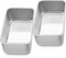 Joyfair - Molde para pan de acero inoxidable, 2 unidades, molde para pan, molde para pan, molde para pan, molde para pan, para pastel, 23 cm x 12 cm x 6 cm, saludable y no tóxico