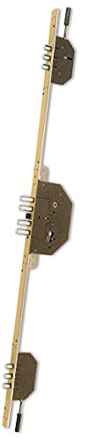 EZCURRA Cerradura Seguridad 3 Puntos Esmaltada Ds15/60 40 Mm - Negro