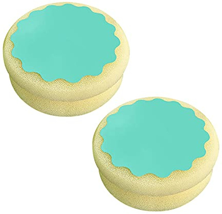 ÉPonge éPilatoire Indolore éPilateur éPonge Pour Le Visage, Le Bikini, Les Jambes, Les Aisselles, Le Dos, La Poitrine, Les Femmes Et Les Hommes * 2 Pcs Nouveauté ÇA Marche (C)