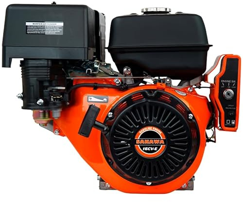 SAKAWA Motor Gasolina 4 Tiempos 16 CV Arranque Electrico