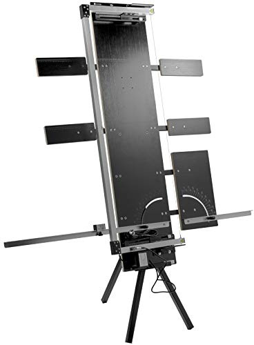 VEVOR Machine Découpe Polystyrène 200 W Découpeuse Mousse 115 cm Coupe-Mousse 42cm Épaisseur 0-90° 6 Fils Chauffants 5 Plaques Latérales 1 Support pour Découper Matériaux Polystyrènes 179x42x15 cm
