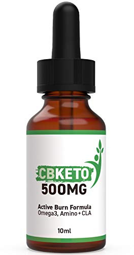 CBKETO 500MG – Ketose Active Formula - 10ml pro Flasche - Tropfen zur Unterstützung der Ketose 1x