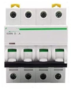 IYNWBJTS IC65N-4P Interrupteur à air Petit disjoncteur Type D Interrupteur d'air Principal Protection Contre Les Courts-Circuits Interrupteur de climatisation(50A)