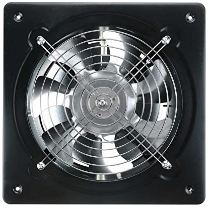 Ventola di Ventilazione da 4/6/8 Pollici Ventilazione Ventilazione Ventilatore Ventola di Scarico Metallico Ventola di Scarico ad Alta velocità Cucina per la Ventola della Ventola della Parete della