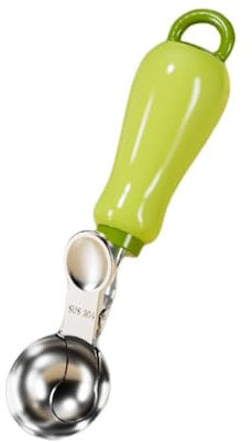 Pelle à glace professionnelle à rebond en acier inoxydable pelle pratique outil de cuisine lave-vaisselle cuillère crème glacée Scooper avec déclencheurs