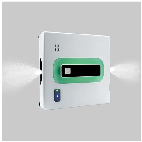 JHXHFJXZ Robot limpiacristales con pulverizador automático de Agua y Control Remoto. Limpiacristales Profesional for Superficies de Gran Altura. para Vidrio sin Rayas
