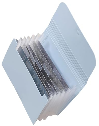 ABS Nails Stempelplatten Organizer, Buch für 10 x 15 cm große Stempelplatten, tragbares Design für Künstler und Enthusiasten, ABS Stempelhalter