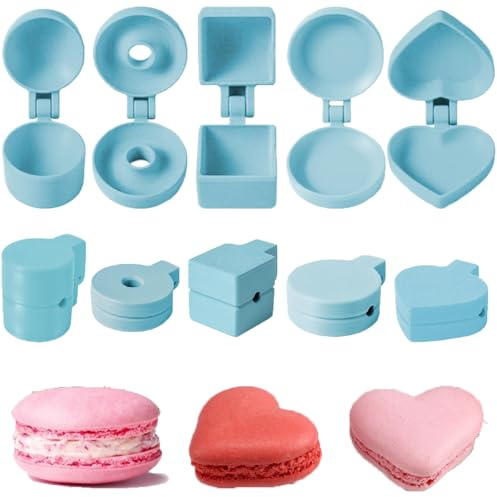 WADY Set di 5 stampi per cake pop, per matrimoni, compleanni, feste, facili da rimuovere