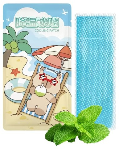 Patch Rafraîchissant Packs de Gel Instantanés et Feuilles Fraîches