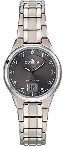 Dugena dam titanarmbandsur, allergivänlig, kvartsurverk, gent