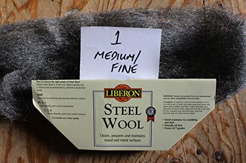Cut Lengths of Genuine Liberon Grade 1 (Medium) Steel Wire Wool (1 Meter)